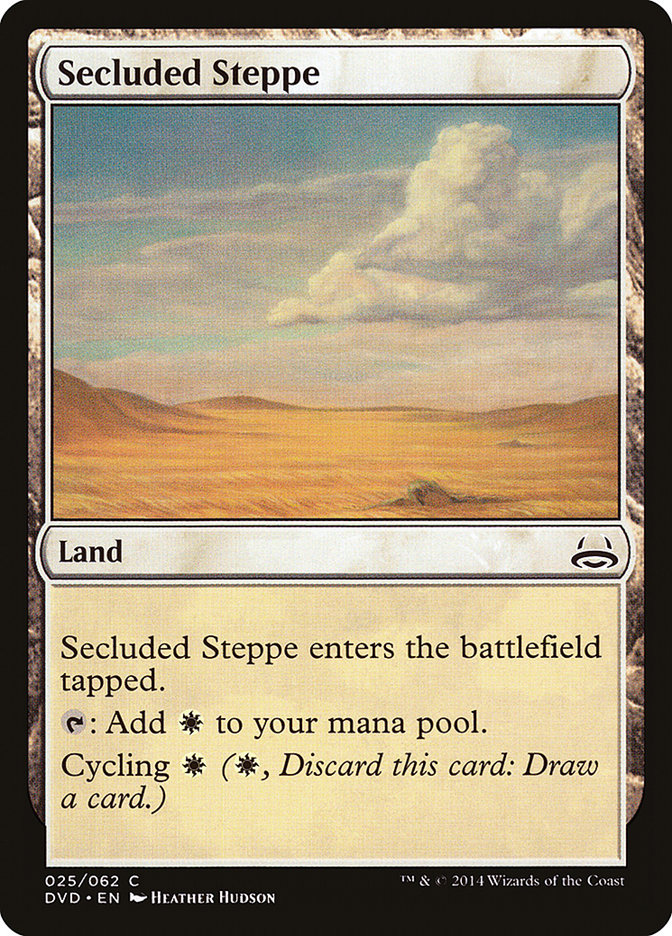 Secluded Steppe (Divine vs. Demonic) [Duel Decks Anthology] | Gamer Loot