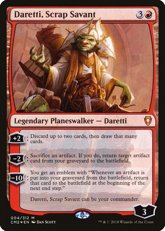 Daretti, Scrap Savant [Commander Anthology Volume II] | Gamer Loot