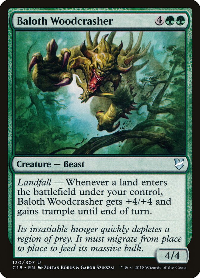 Baloth Woodcrasher [Commander 2018] | Gamer Loot