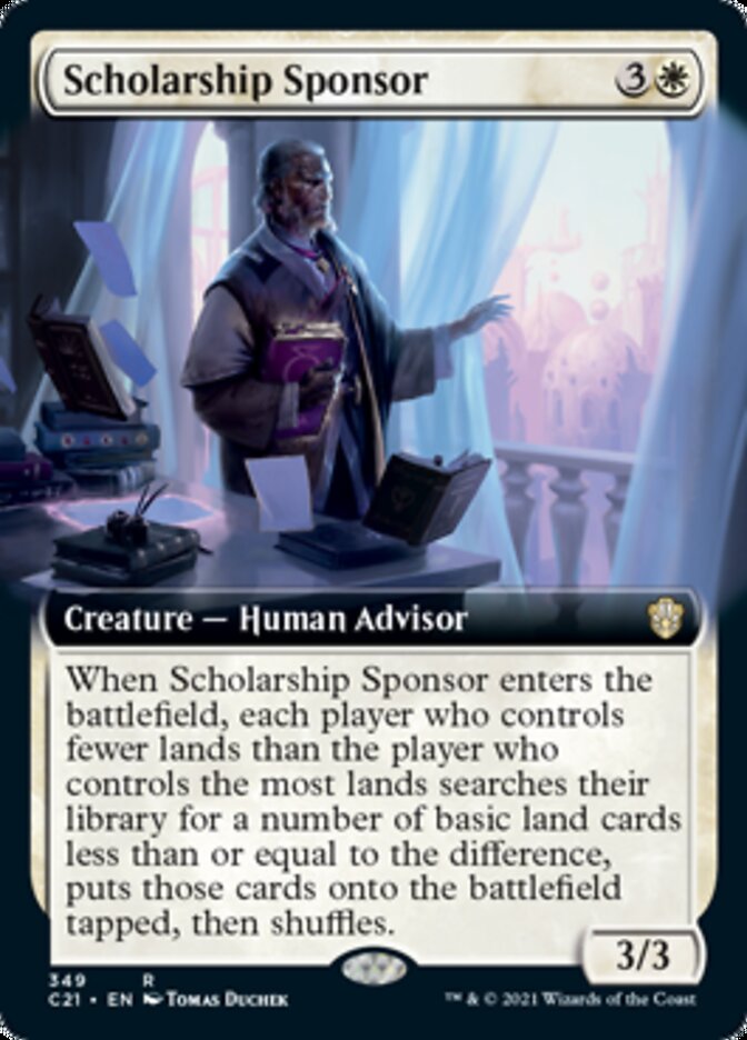 Scholarship Sponsor (Extended) [Commander 2021] | Gamer Loot