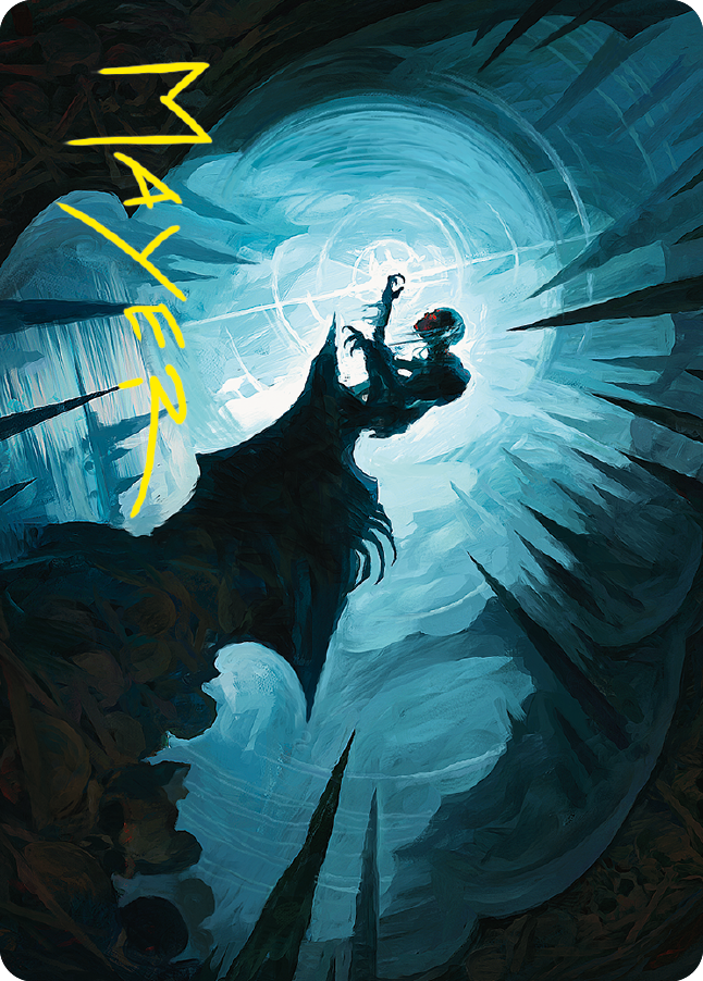 Gollum, Patient Plotter Art Card (Gold-Stamped Signature) [The Lord of the Rings: Tales of Middle-earth Art Series] | Gamer Loot