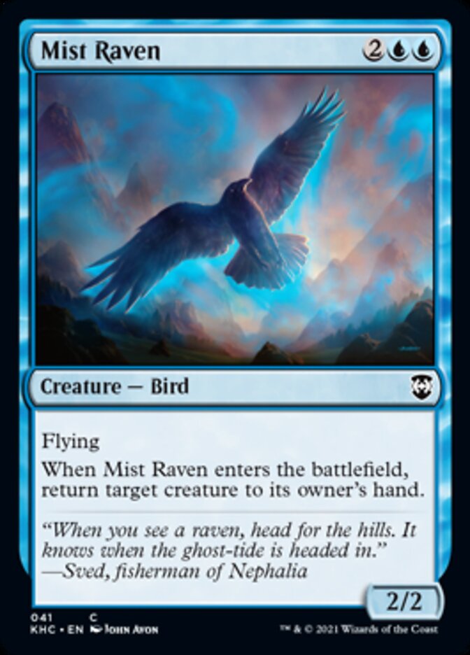 Mist Raven [Kaldheim Commander] | Gamer Loot