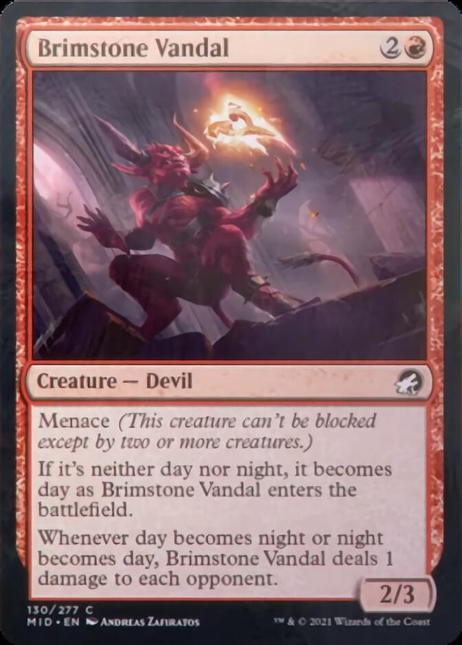 Brimstone Vandal [Innistrad: Midnight Hunt] | Gamer Loot