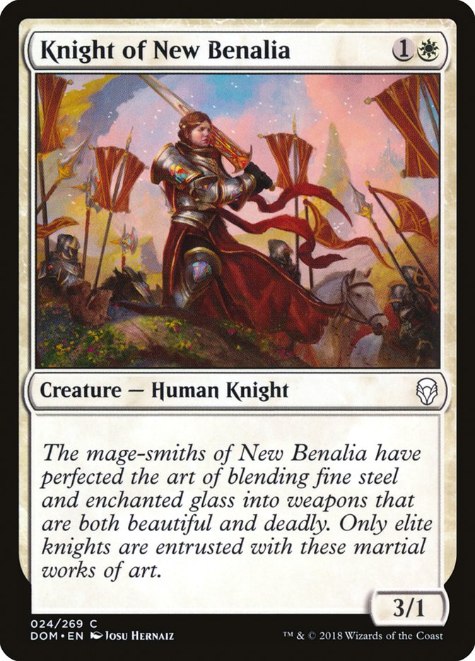 Knight of New Benalia [Dominaria] | Gamer Loot