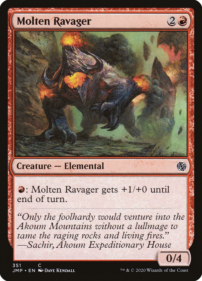 Molten Ravager [Jumpstart] | Gamer Loot