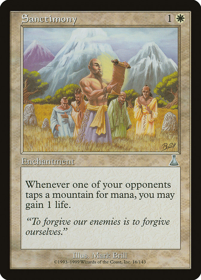 Sanctimony [Urza's Destiny] | Gamer Loot