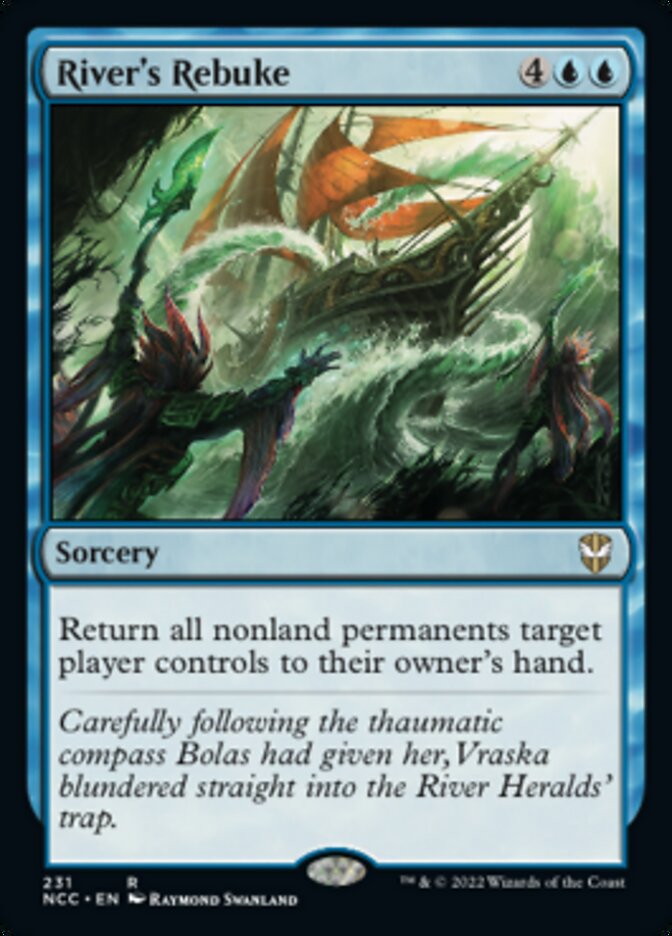 River's Rebuke [Streets of New Capenna Commander] | Gamer Loot