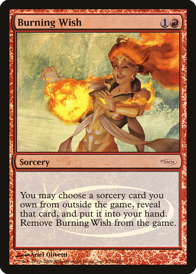 Burning Wish [Judge Gift Cards 2009] | Gamer Loot
