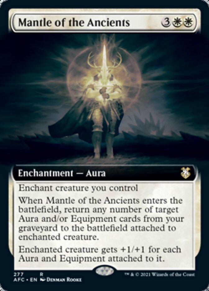 Mantle of the Ancients (Extended) [Dungeons & Dragons: Adventures in the Forgotten Realms Commander] | Gamer Loot