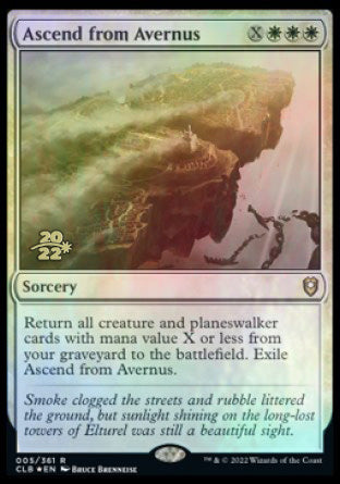 Ascend from Avernus [Commander Legends: Battle for Baldur's Gate Prerelease Promos] | Gamer Loot