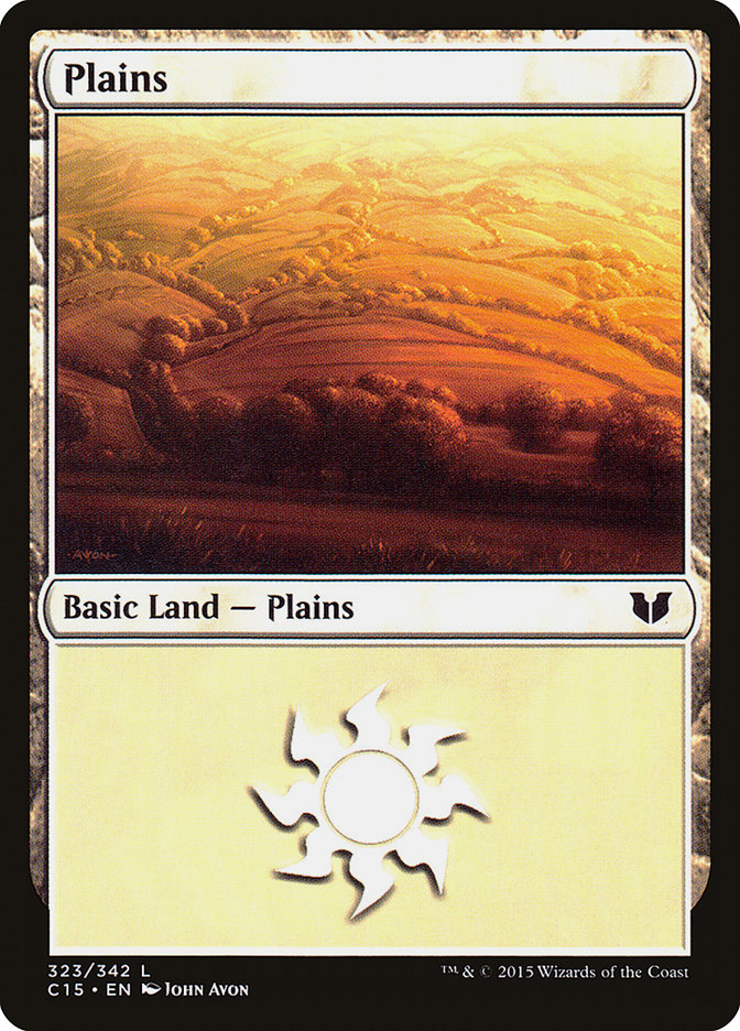 Plains (323) [Commander 2015] | Gamer Loot