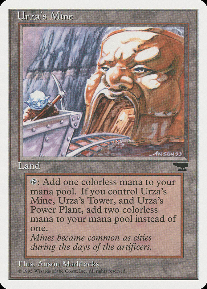 Urza's Mine (Mine Cart Entering Mouth) [Chronicles] | Gamer Loot