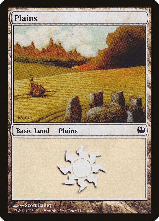 Plains (40) [Duel Decks: Knights vs. Dragons] | Gamer Loot