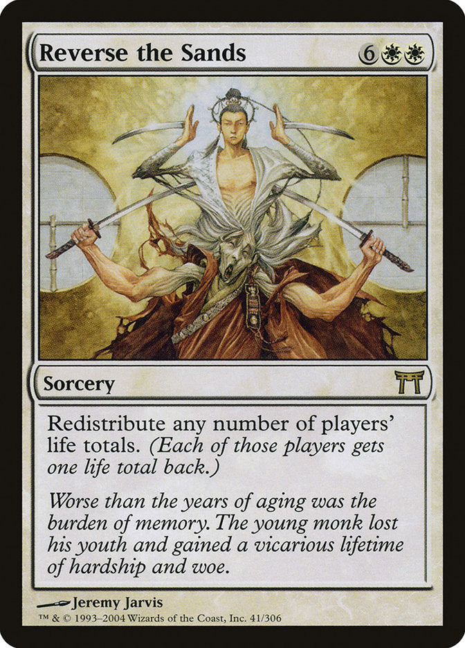 Reverse the Sands [Champions of Kamigawa] | Gamer Loot