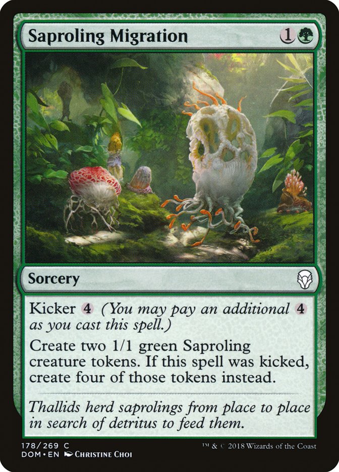 Saproling Migration [Dominaria] | Gamer Loot