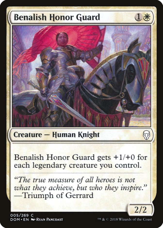 Benalish Honor Guard [Dominaria] | Gamer Loot