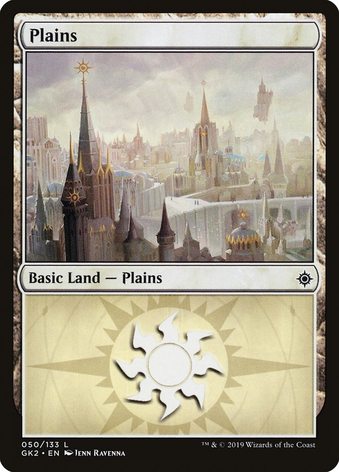 Plains (50) [Ravnica Allegiance Guild Kit] | Gamer Loot