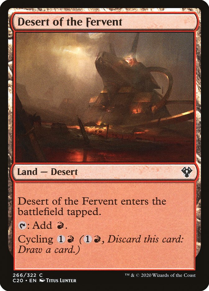 Desert of the Fervent [Commander 2020] | Gamer Loot