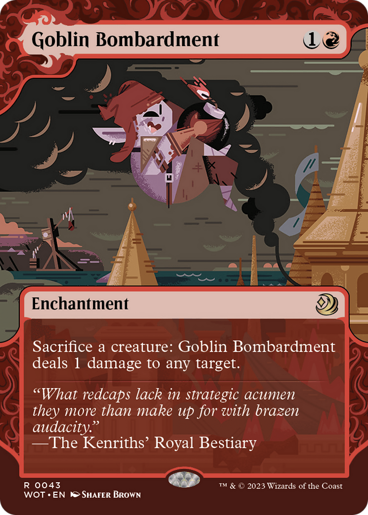 Goblin Bombardment [Wilds of Eldraine: Enchanting Tales] | Gamer Loot