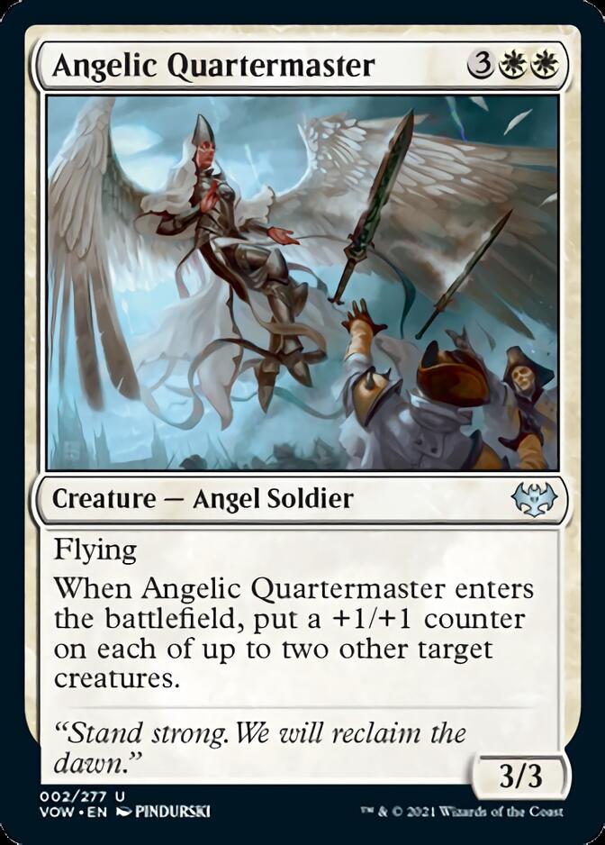 Angelic Quartermaster [Innistrad: Crimson Vow] | Gamer Loot