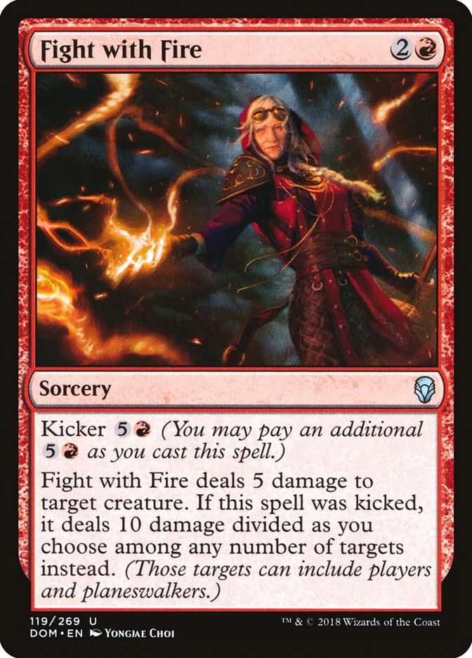 Fight with Fire [Dominaria] | Gamer Loot