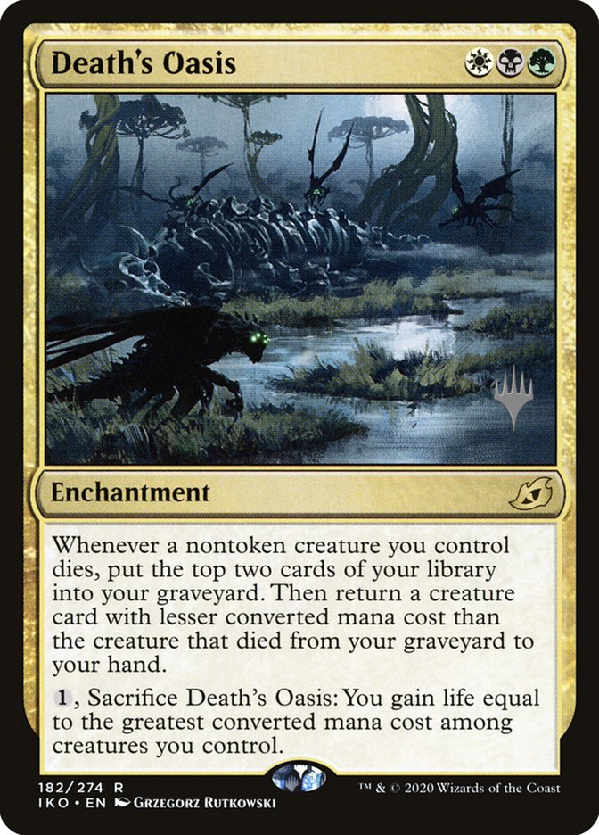 Death's Oasis (Promo Pack) [Ikoria: Lair of Behemoths Promos] | Gamer Loot