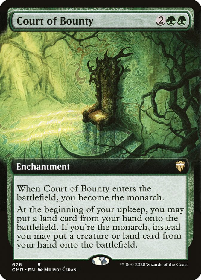 Court of Bounty (Extended) [Commander Legends] | Gamer Loot