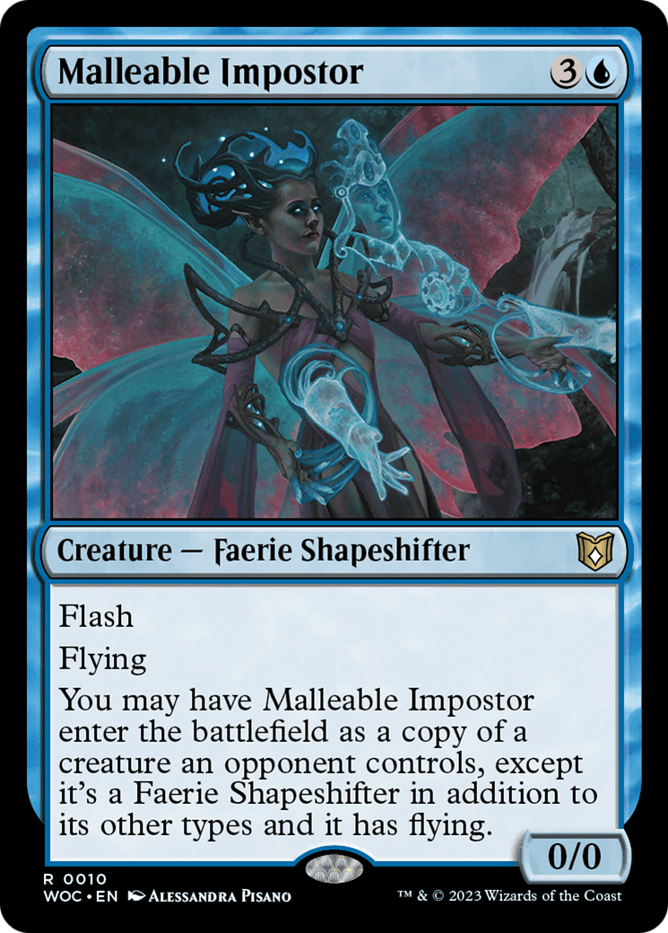 Malleable Impostor [Wilds of Eldraine Commander] | Gamer Loot