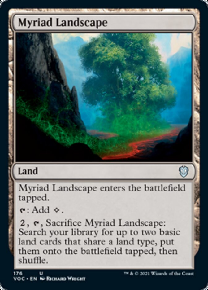 Myriad Landscape [Innistrad: Crimson Vow Commander] | Gamer Loot