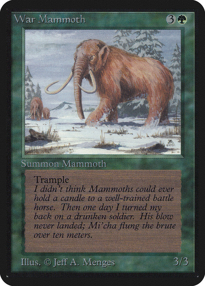 War Mammoth [Limited Edition Alpha] | Gamer Loot