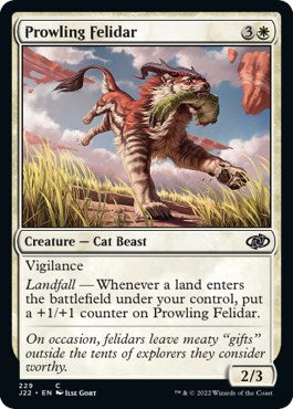 Prowling Felidar [Jumpstart 2022] | Gamer Loot