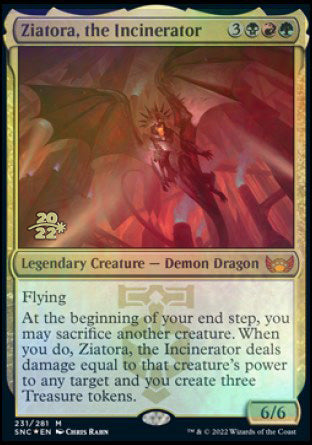 Ziatora, the Incinerator [Streets of New Capenna Prerelease Promos] | Gamer Loot