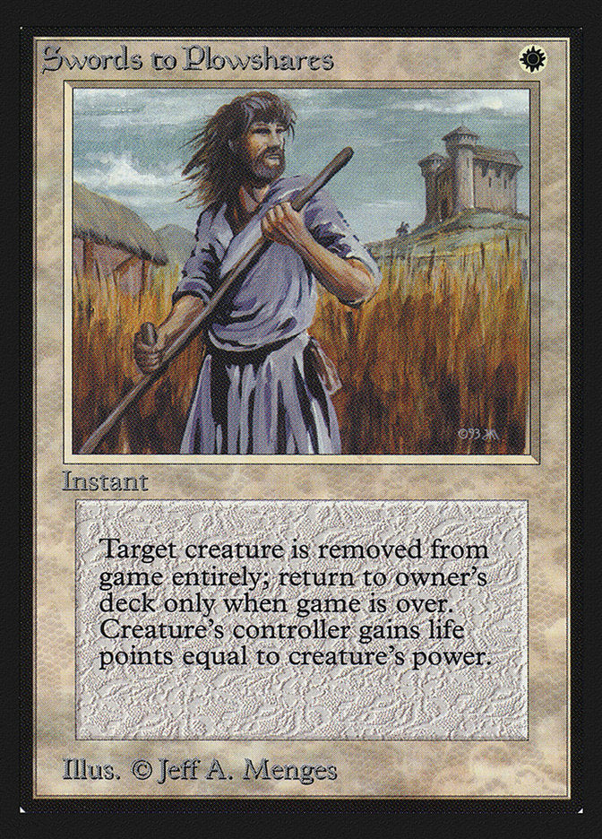 Swords to Plowshares [International Collectors’ Edition] | Gamer Loot