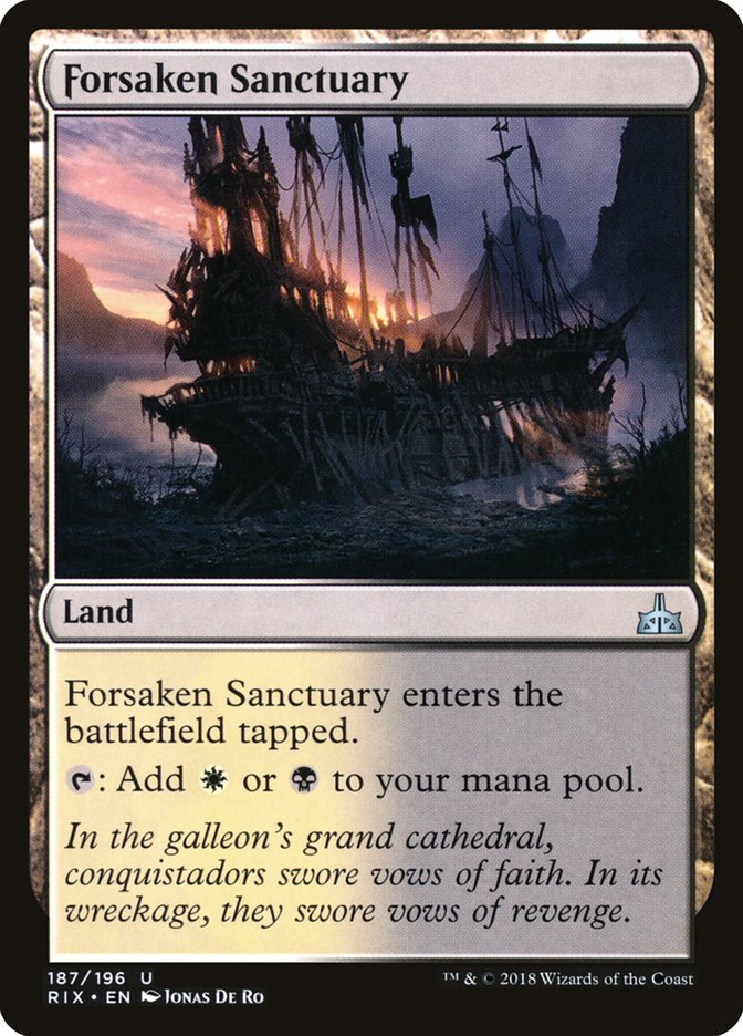 Forsaken Sanctuary [Rivals of Ixalan] | Gamer Loot