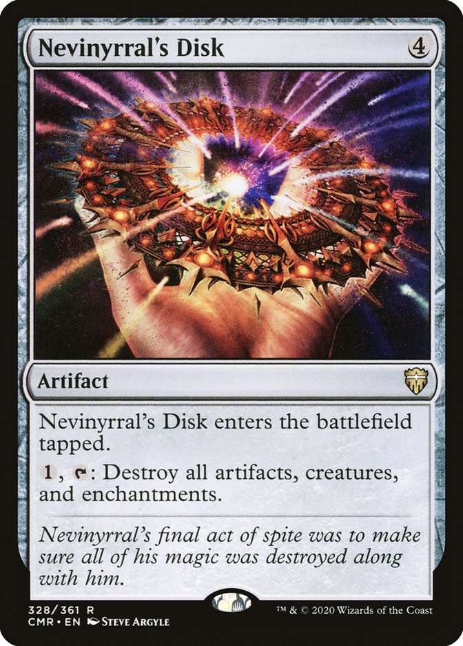 Nevinyrral's Disk [Commander Legends] | Gamer Loot