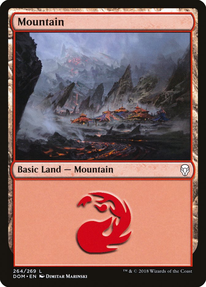 Mountain (264) [Dominaria] | Gamer Loot