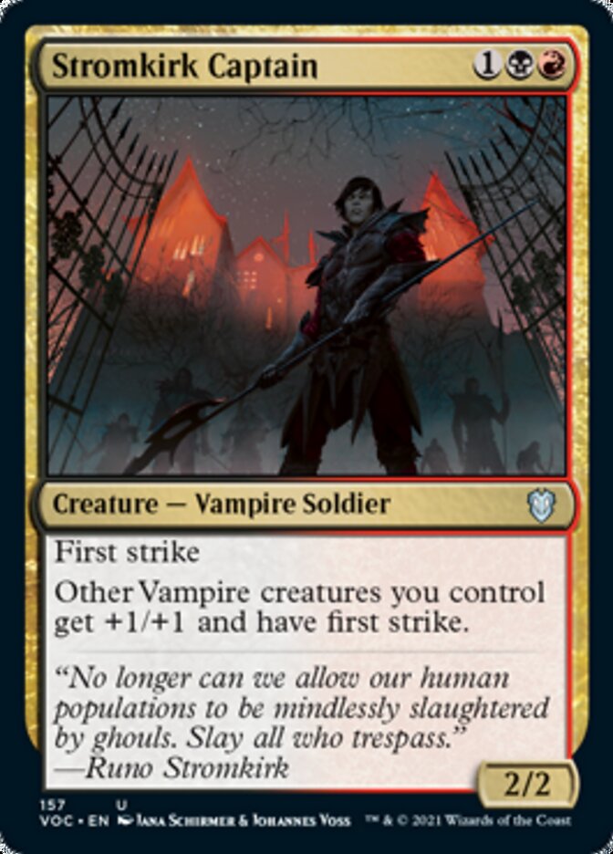 Stromkirk Captain [Innistrad: Crimson Vow Commander] | Gamer Loot