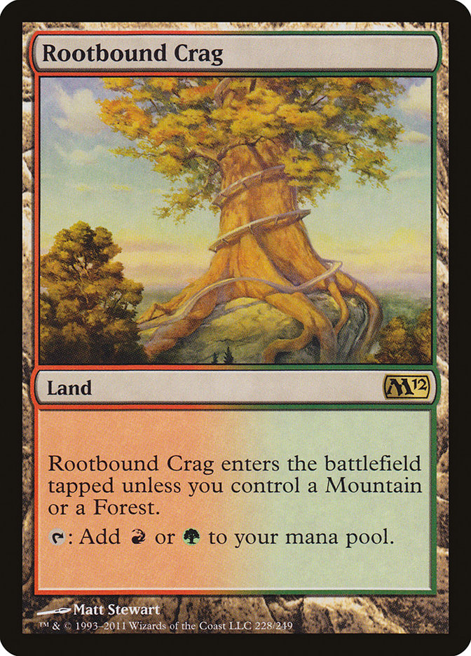 Rootbound Crag [Magic 2012] | Gamer Loot