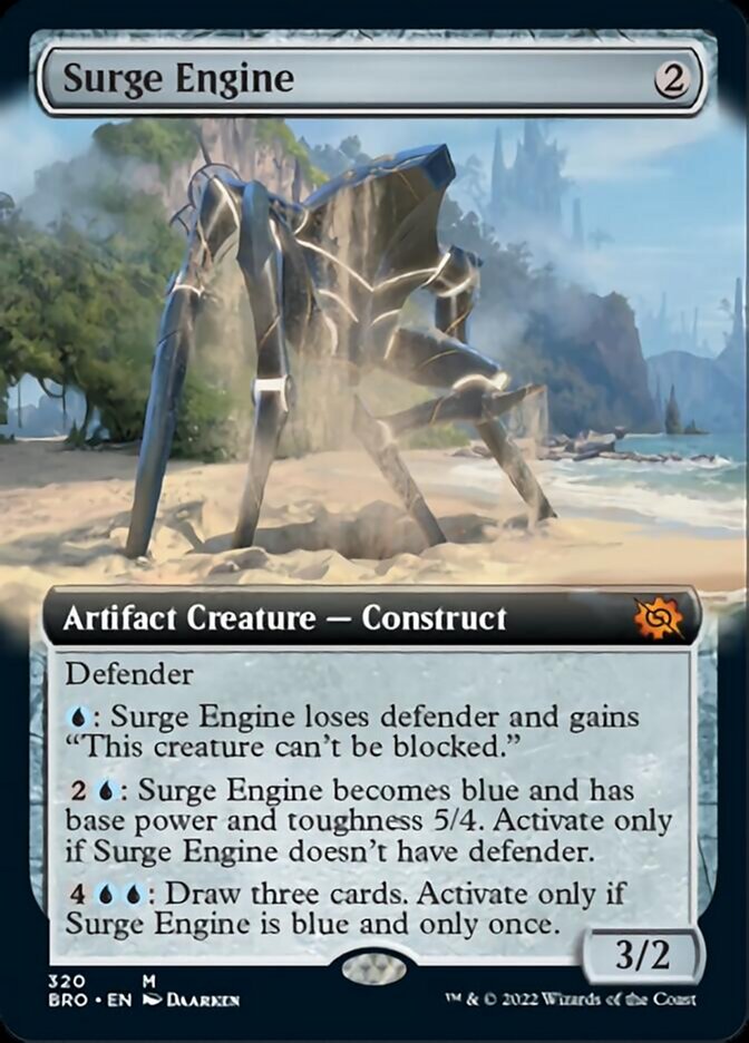 Surge Engine (Extended Art) [The Brothers' War] | Gamer Loot