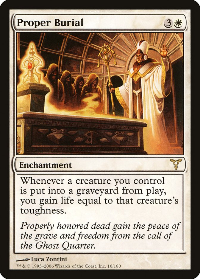 Proper Burial [Dissension] | Gamer Loot