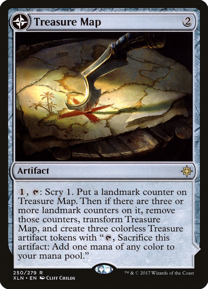 Treasure Map // Treasure Cove [Ixalan] | Gamer Loot