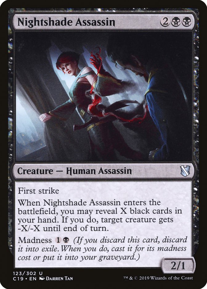 Nightshade Assassin [Commander 2019] | Gamer Loot