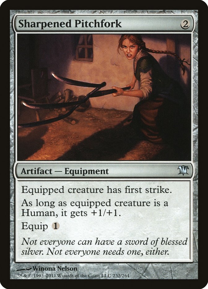 Sharpened Pitchfork [Innistrad] | Gamer Loot