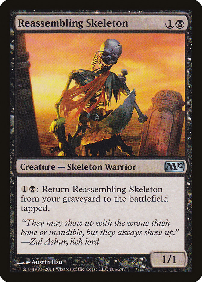 Reassembling Skeleton [Magic 2012] | Gamer Loot