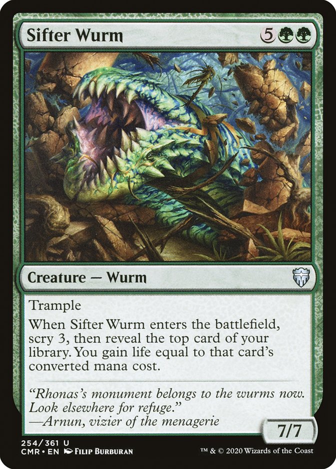 Sifter Wurm [Commander Legends] | Gamer Loot