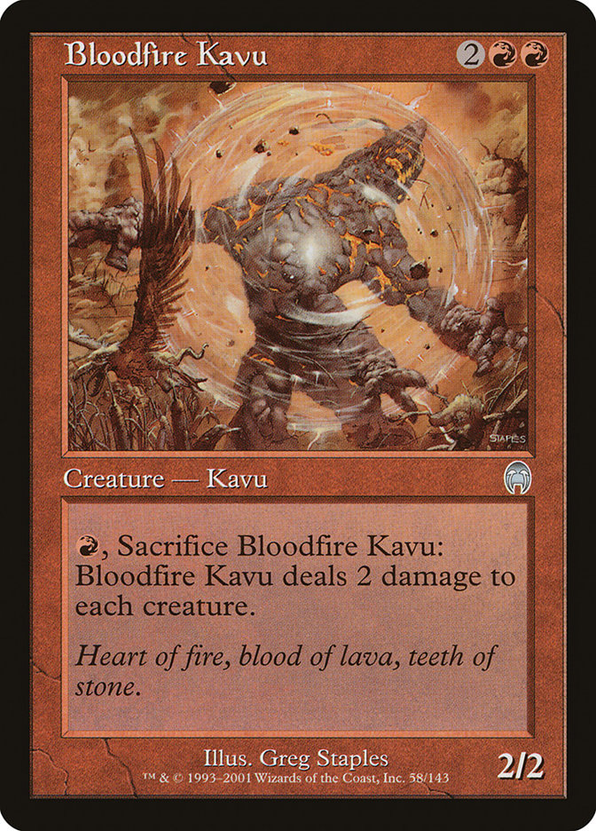 Bloodfire Kavu [Apocalypse] | Gamer Loot
