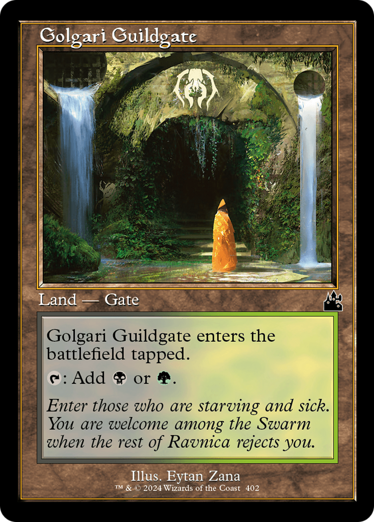 Golgari Guildgate (Retro Frame) [Ravnica Remastered] | Gamer Loot