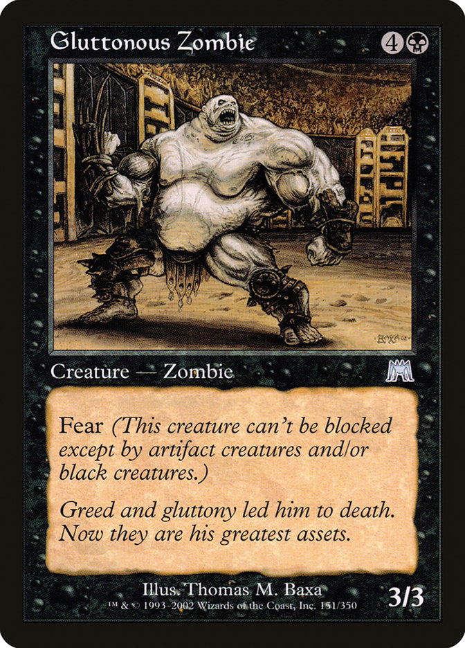 Gluttonous Zombie [Onslaught] | Gamer Loot