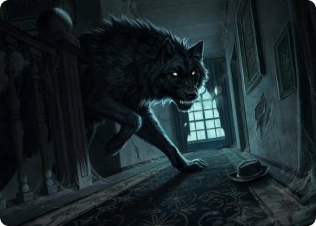 Primal Adversary Art Card [Innistrad: Midnight Hunt Art Series] | Gamer Loot