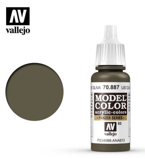 US Olive Drab Vallejo Model Color | Gamer Loot